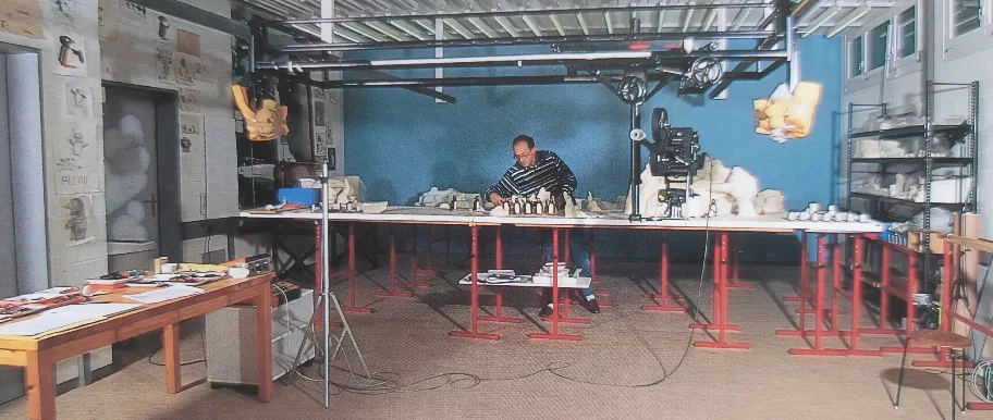Momentaufnahmen aus dem Pingu-Studio in Russikon. Momentaufnahmen aus dem Pingu-Studio in Russikon.